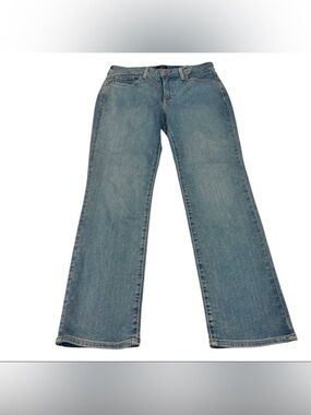 NYDJ Marilyn Straight Jeans Lighter Wash Women’s Size 10P